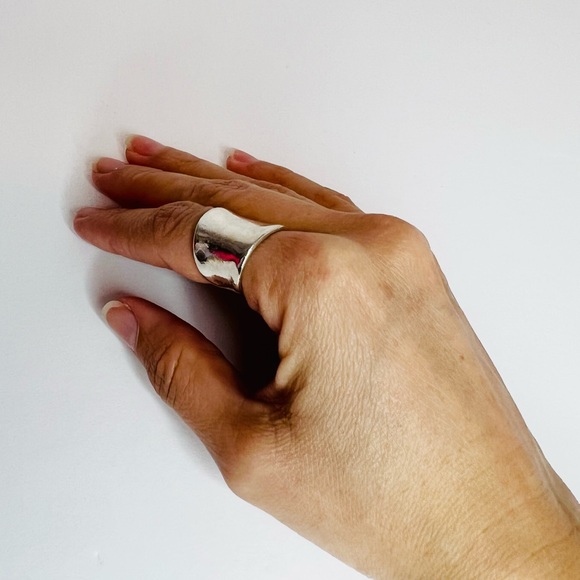 Silver Sterling 925 Ring size 6 - Picture 2 of 5